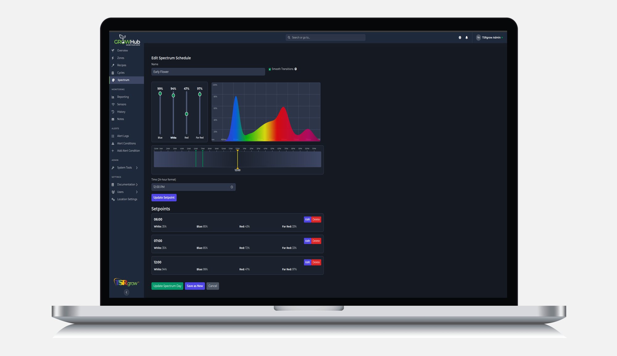 GROWHub-Spectrum-Tuning-Screen