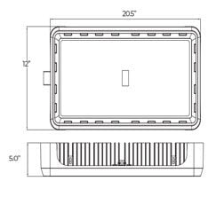 TG1000-S-Series-Grow-Light-Dimensions