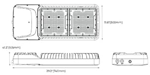 TG800HVR-LED-Lighting-Dimensions