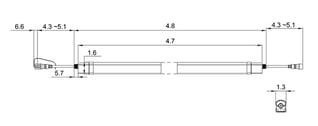 TG30HVR LED Light Dimensions